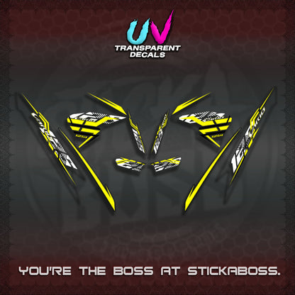 CLICK V2 VARIO UV TRANSPARENT DECALS (2026 SHARP LINES 01)STICKER DECALS By STICKABOSS