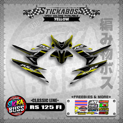 RS 125 FI DECALS ( CLASSIC LINE)【WITH FREEBIES】