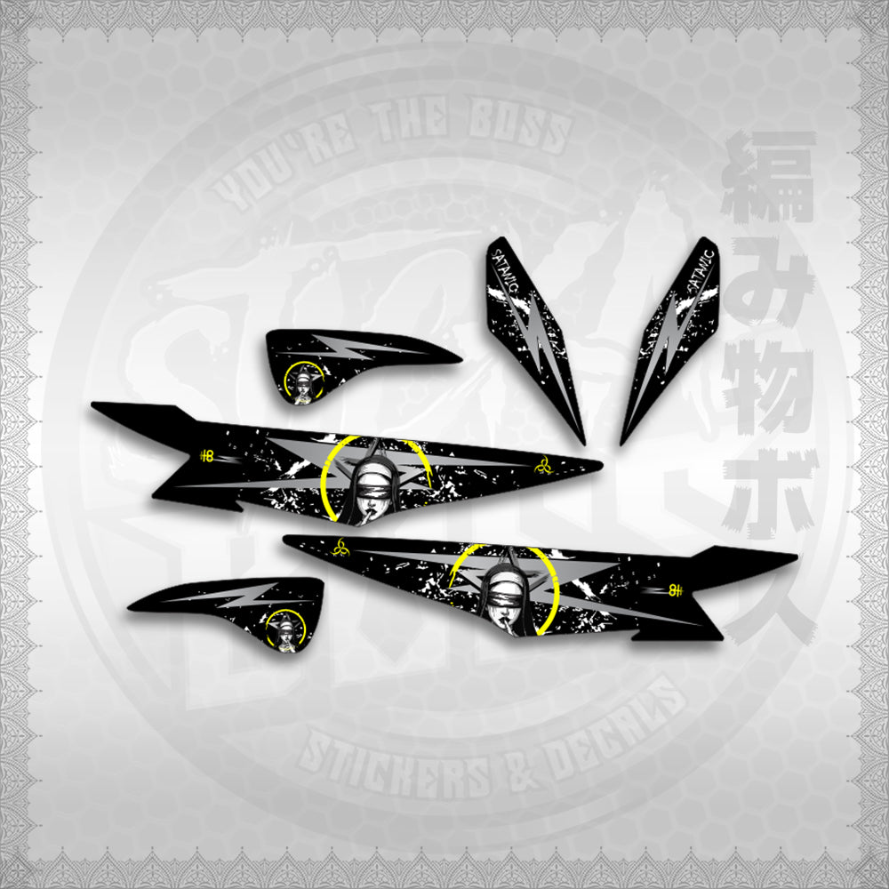 STICKER DECALS for MIO SOULTY MALAYSIAN (MSOLASA) By STICKABOSS (SOFIE LAMINATED WATERPROOF)