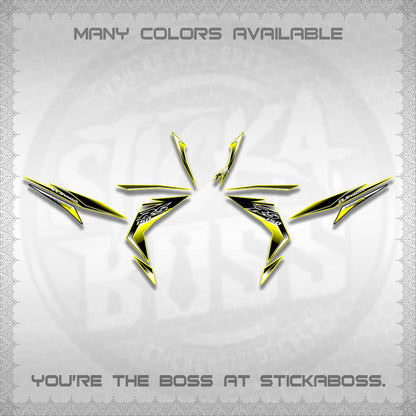 WINNER 150 V1 DECALS (GTR 150 RS PATTERN)STICKER DECALS By STICKABOSS