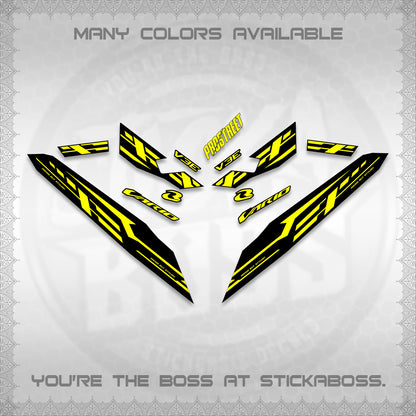 CLICK V3 VARIO DECALS (2026 V3E 001 DESIGN)STICKER DECALS By STICKABOSS
