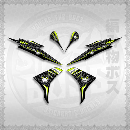 SNIPER 135 MX ( DYNO PRO ) STICKER DECALS By STICKABOSS