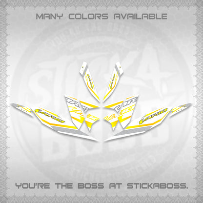 CLICK 125 V4 VARIO DECALS (2026 WHITE EDITION DESIGN) STICKER KITS By STICKABOSS