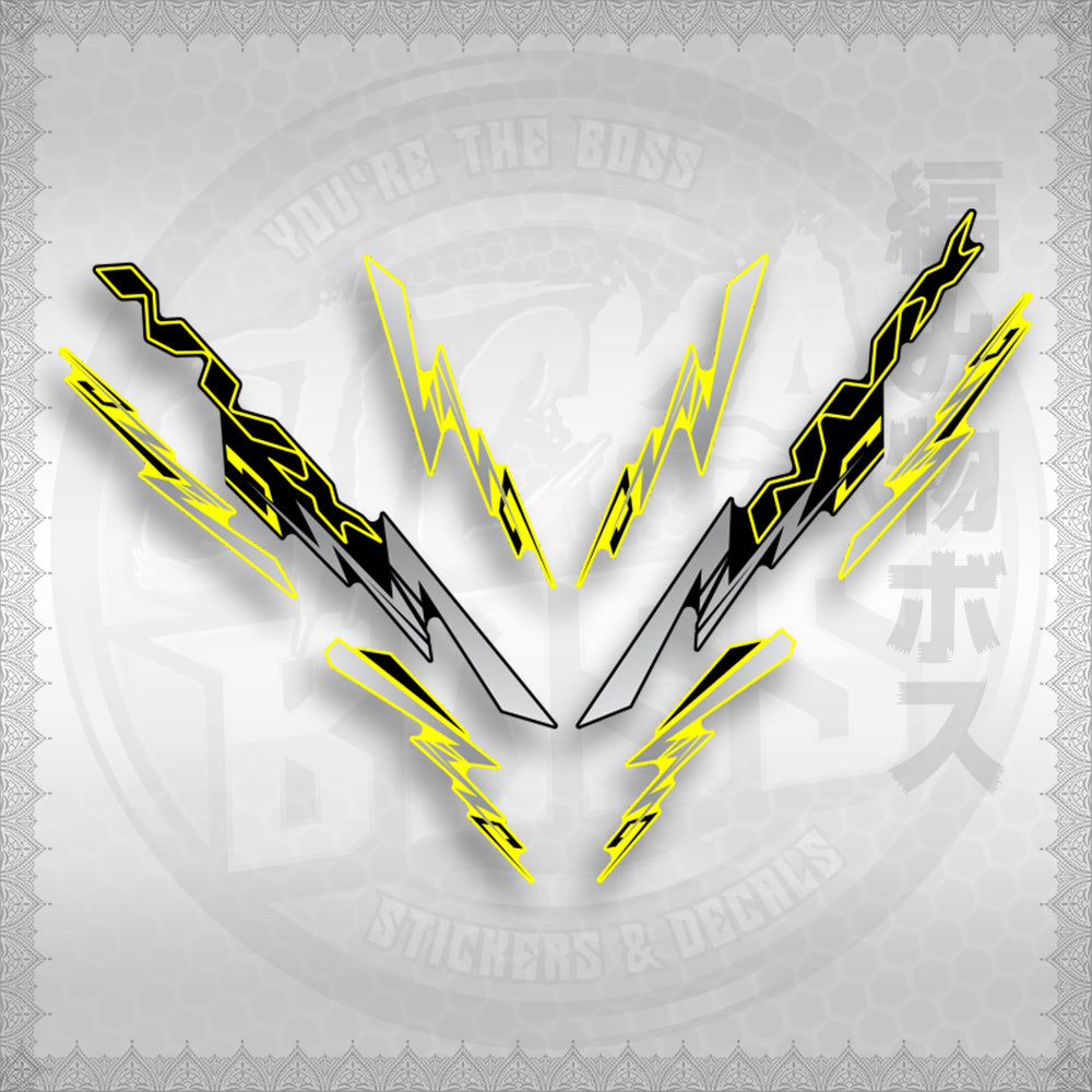 AEROX 155 V2 INDO-MALAY CONCEPT ( NVX ALPHA x OMEGA ) STICKER DECALS By STICKABOSS