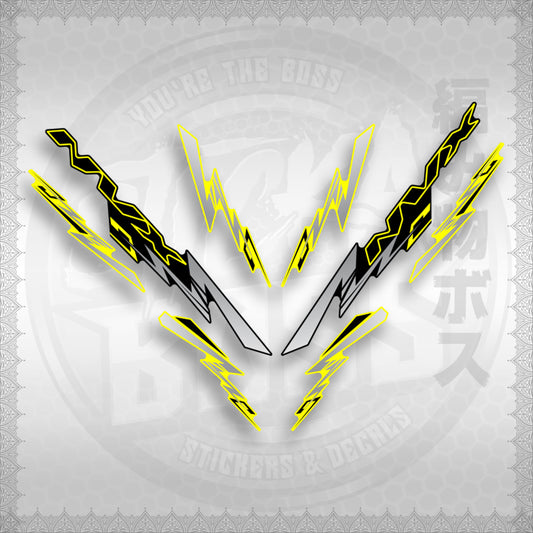 AEROX 155 V2 INDO-MALAY CONCEPT ( NVX ALPHA x OMEGA ) STICKER DECALS By STICKABOSS