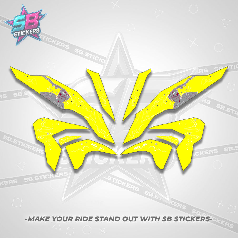 CLICK V3 DECALS (2026 2F&2F DESIGN)STICKER DECALS BY STICKABOSS