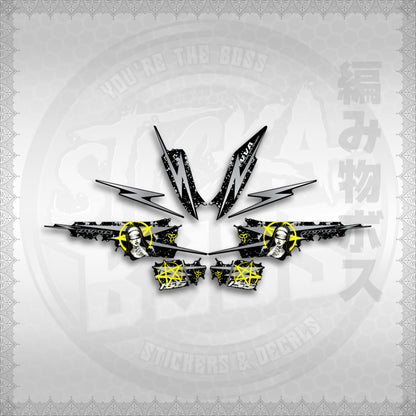 STICKER DECALS for AEROX 155 V2 MALAYSIAN (AV2STLASA) By STICKABOSS (SOFIE LAMINATED WATERPROOF)