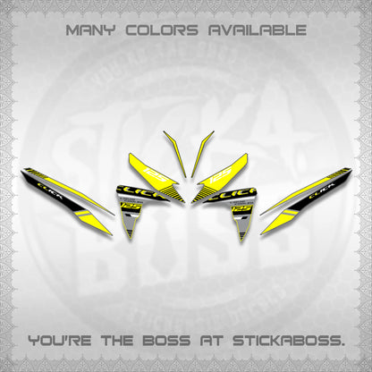 CLICK 125 V2 DECALS (2026 LIQUID COOLED DESIGN)STICKER DECALS BY STICKABOSS