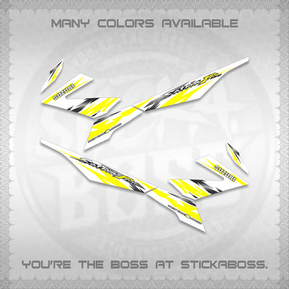 RAIDER 150 FI FOR WHITE SATRIA DECALS (TH CODE 2) STICKER DECALS BY STICKABOSS (Copy) (Copy)