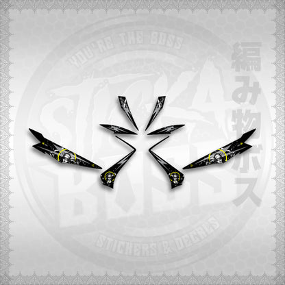 STICKER DECALS for MIO SOUL I CARB MALAYSIAN (MSILASA) By STICKABOSS (SOFIE LAMINATED WATERPROOF)