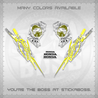 BEAT FI V2 FOR WHITE DECALS (2026 BEATSTREET DESIGN) STICKER KITS BY STICKABOSS