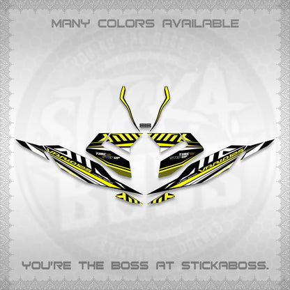 CLICK 125 V4 VARIO DECALS (2026 VR0007 DESIGN) STICKER KITS By STICKABOSS