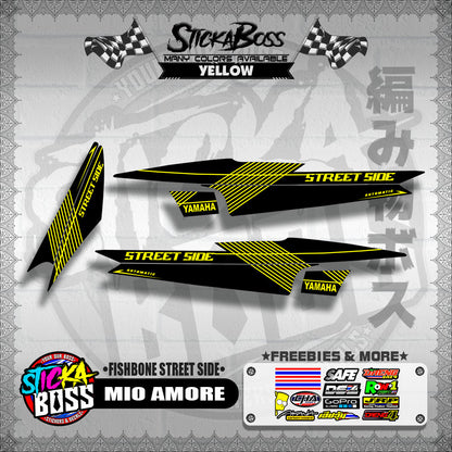 MIO AMORE DECALS ( FISHBONE STREET SIDE )【WITH FREEBIES】