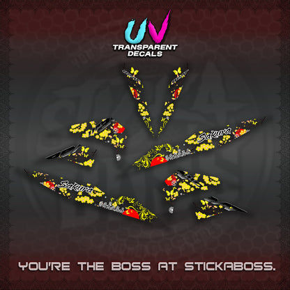BEAT V2 UV TRANSPARENT INDO DECALS (2026 SAKURA NEW STYLE)STICKER DECALS By STICKABOSS