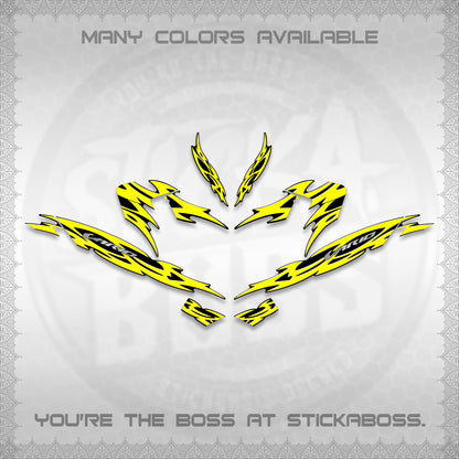 CLICK 125 V4 INDO VARIO DECALS (2026 NUSANTARA STRIPING) STICKER DECALS By STICKABOSS