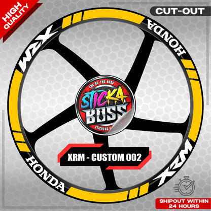 XRM MAG STICKER SET ( 2 MAGS ) - CUSTOM 002 | VINYL WATERPROOF CUT-OUT DECALS
