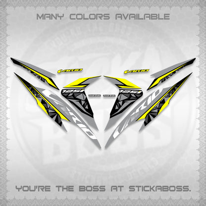 CLICK 125 V2 VARIO DECALS (2018–2022 STYLE DESIGN) STICKER DECALS BY STICKABOSS