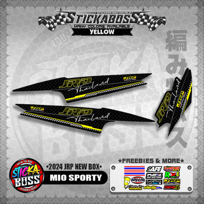 MIO SPORTY STICKER DECALS ( 2024 JRP NEW BOX )【WITH FREEBIES】