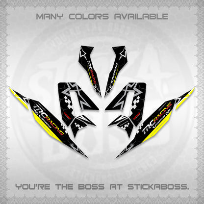 CLICK V4 DECALS (2026 TRC RACING DESIGN)STICKER DECALS By STICKABOSS