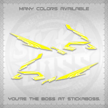 PCX  155160 INDO DECALS (NEW STRIPPING 09)STICKER DECALS By STICKABOSS