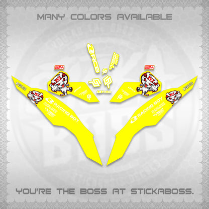 CLICK V3 DECALS (2026 RACE ZOMBIE DESIGN)STICKER DECALS By STICKABOSS