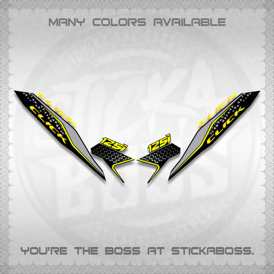 CLICK 125i V3 DECALS(2026 DEKAPAN SEMBILAN DESIGN)STICKER DECALS BY STICKABOSS