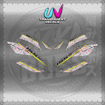 【PREMIUM UV PRINT】TRANSPARENT NMAX V3 TURBO INDO (AV3SAIN)【WITH FREEBIES】