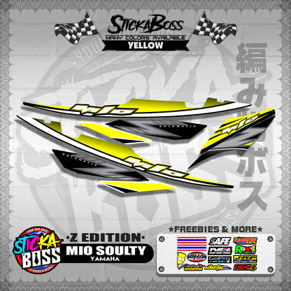 MIO SOULTY DECALS ( Z EDITION )【WITH FREEBIES】