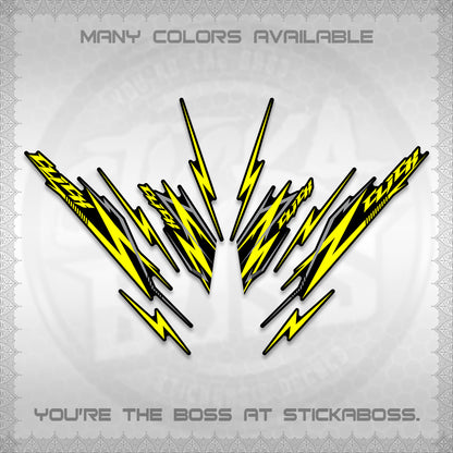 CLICK 125 V2 INDO DECALS (2024 CL 00-A8 STYLE) STICKER KITS By STICKABOSS
