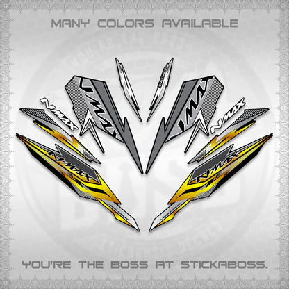 NMAX V2 DECALS (2026 VARIO STYLE) STICKER DECALS By STICKABOSS