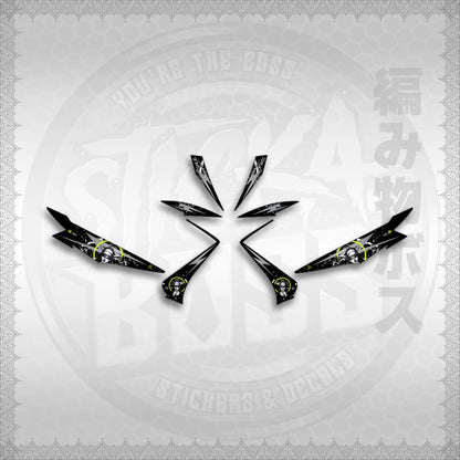 STICKER DECALS for MIO SOUL I CARB MALAYSIAN (MSILASA) By STICKABOSS (SOFIE LAMINATED WATERPROOF)