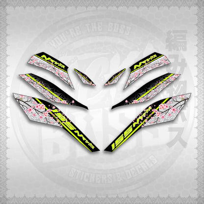 STICKER DECALS for NMAX V3 TURBO INDO (NV3SAIN) By STICKABOSS (SOFIE LAMINATED WATERPROOF)