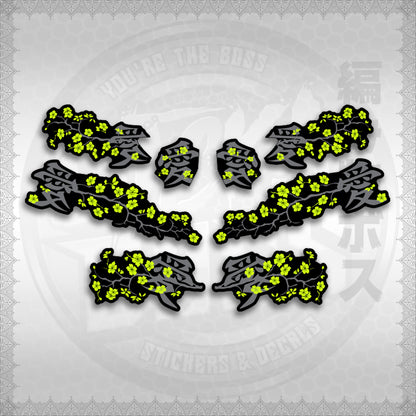 STICKER DECALS for NMAX V2 INDO (NV2SAXFL) By STICKABOSS (SOFIE LAMINATED WATERPROOF)