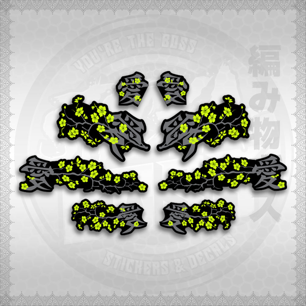 STICKER DECALS for NMAX V1 INDO (NV1SAXFL) By STICKABOSS (SOFIE LAMINATED WATERPROOF)