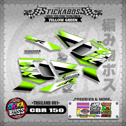 HONDA CBR 150 OLD DECALS ( THAILAND 001 )【WITH FREEBIES】
