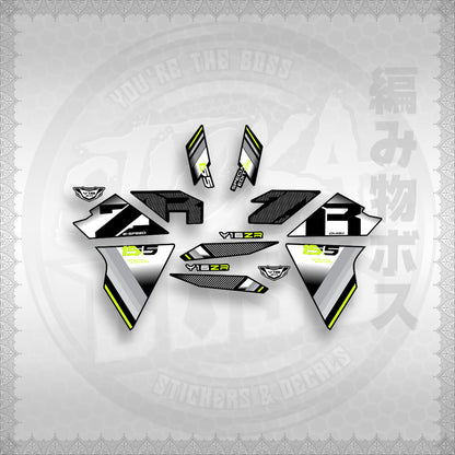 STICKER DECALS for SNIPER 155 (S155Y1SIPH) By STICKABOSS (SOFIE LAMINATED WATERPROOF)