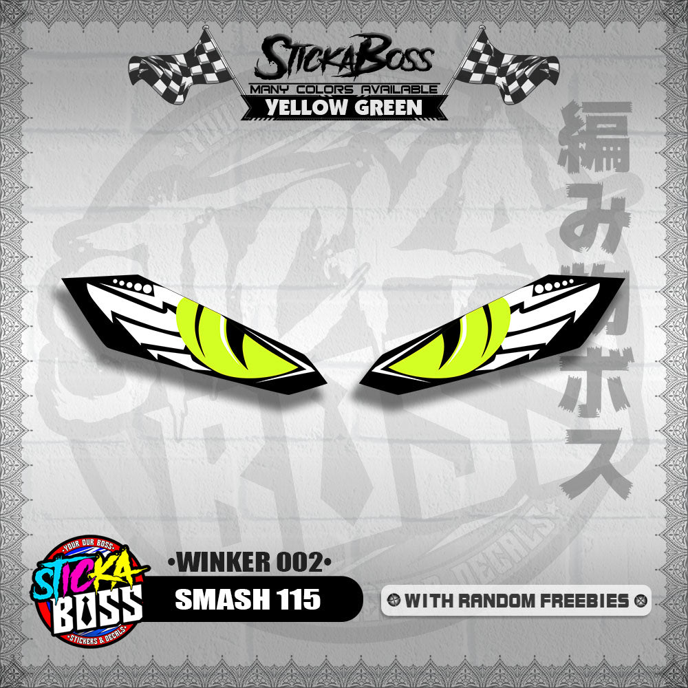 SMASH 115 (WINKER 002) TRANSPARENT【WITH FREEBIES】