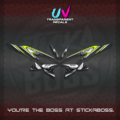 CLICK V2 UV TRANSPARENT DECALS (125-150 TRIBAL VIETNAM)STICKER DECALS By STICKABOSS