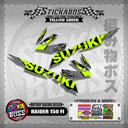 RAIDER 150 FI DECALS ( MOTOGP RACING DESIGN )【WITH FREEBIES】