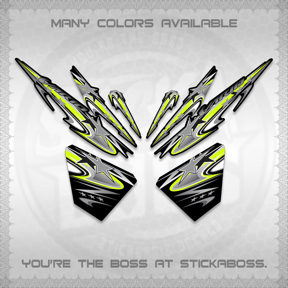 CLICK V1 VARIO DECALS (2026 RISING STAR DESIGN) STICKER DECALS By STICKABOSS (Copy) (Copy) (Copy) (Copy) (Copy) (Copy) (Copy)