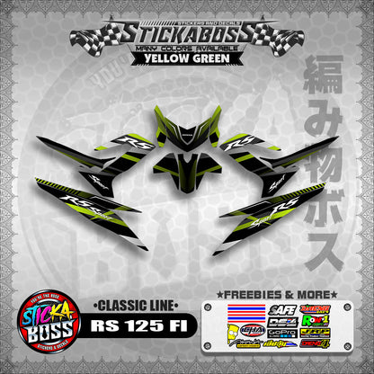 RS 125 FI DECALS ( CLASSIC LINE)【WITH FREEBIES】