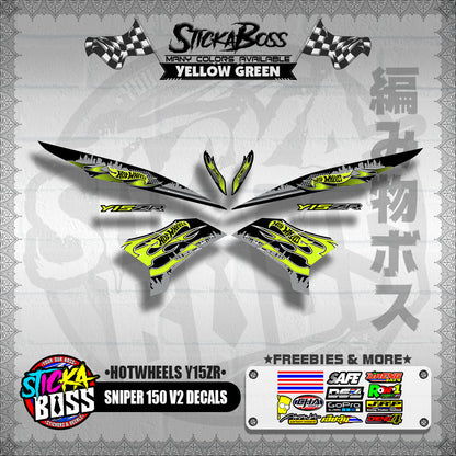 SNIPER 150 V2 DECALS ( HOTWHEELS Y15ZR )【WITH FREEBIES】