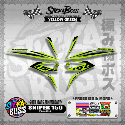 SNIPER 150 DECALS ( 20TH YEARS ANNIVERSARY )【WITH FREEBIES】