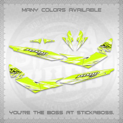 RS 125 CARB DECALS (2026 NEW DESIGN)STICKER DECALS By STICKABOSS