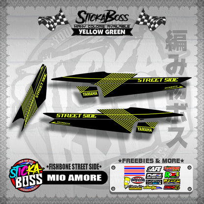 MIO AMORE DECALS ( FISHBONE STREET SIDE )【WITH FREEBIES】