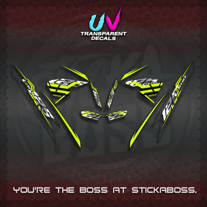 CLICK V2 VARIO UV TRANSPARENT DECALS (2026 SHARP LINES 01)STICKER DECALS By STICKABOSS