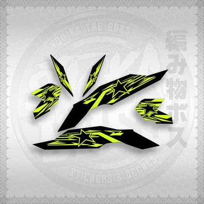 STICKER DECALS for CLICK V3 (CV3VRSTST) By STICKABOSS (SOFIE LAMINATED WATERPROOF)