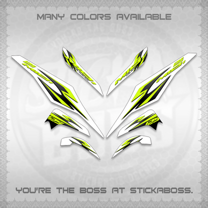 MIO I 125 M3 INDO-MALAY FOR WHITE (SHARP CODE AM3) STICKER DECALS By STICKABOSS (Copy)