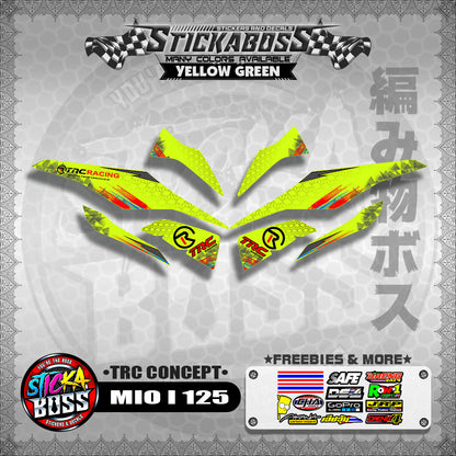 MIO I 125 STICKER DECALS ( TRC CONCEPT )【WITH FREEBIES】