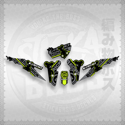 CLICK V2 INDO CONCEPT ( VARIO BEAR BRICK ) STICKER DECALS By STICKABOSS